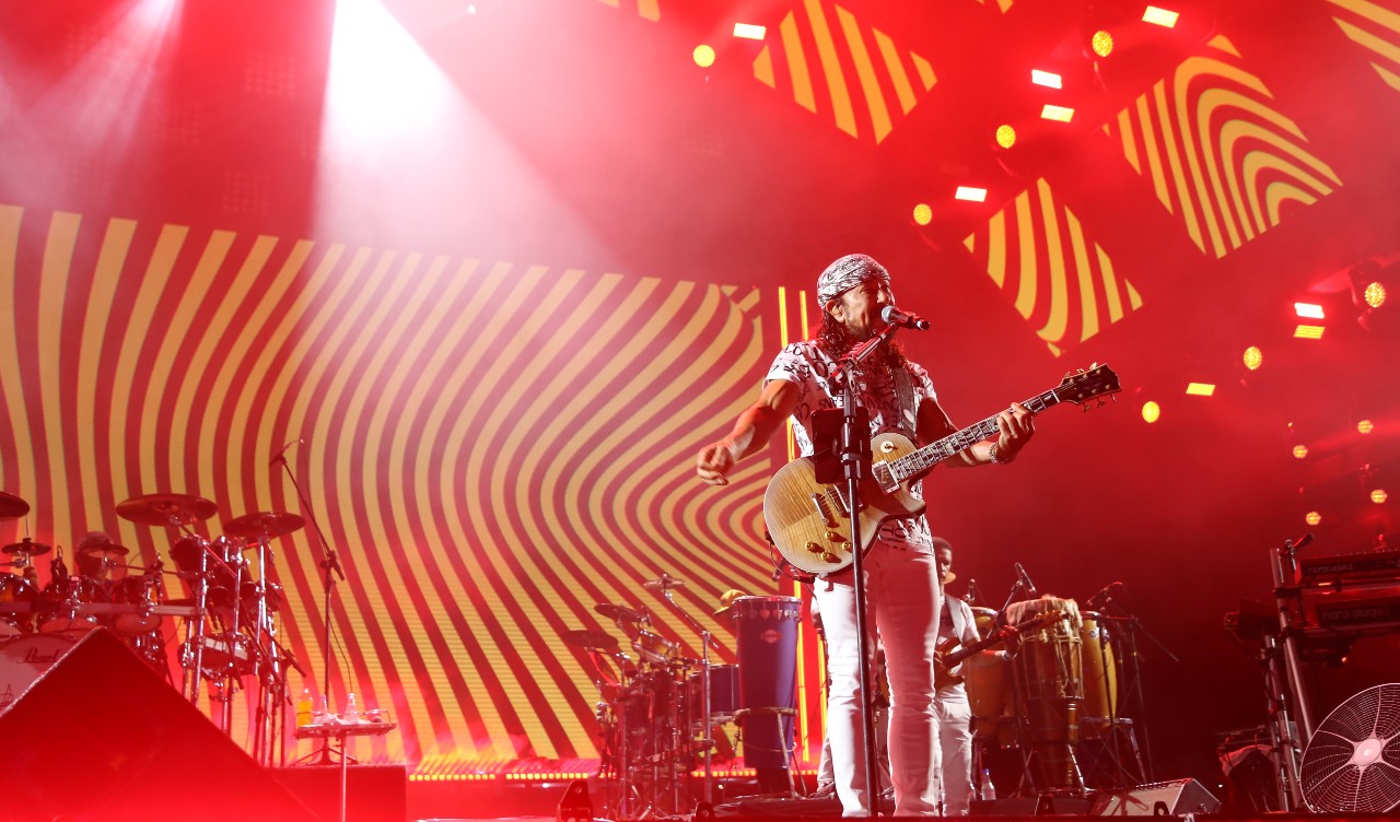 Bell Marques no palco